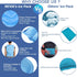 REVIX Full Back Ice Pack for Injuries - Reusable Large Gel Ice Wrap for Back Pain Relief, XXL