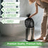 heihaily 5 100 Count Gallon Garbage Bags Biodegradable - Unscented Bathroom Trash Bag Extra Strong Leakproof Bulk