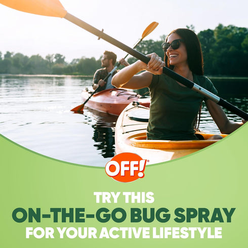 OFF! Deep Woods Insect Repellent Aerosol: Dry, Non-Greasy Bug Spray with Long Lasting Protection, 4 oz