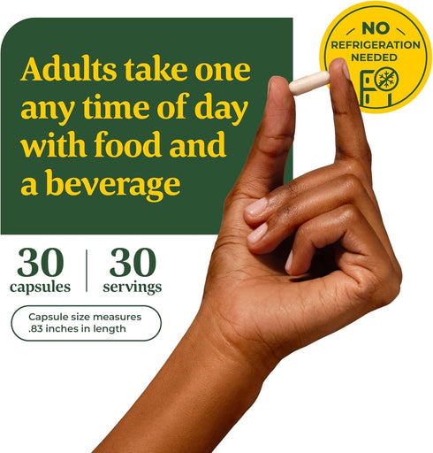 MegaFood Baby & Me 2 Prenatal Probiotic, 30 Capsules for Women’s Digestive Health & Immune Support