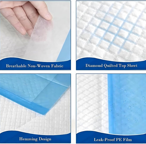 Welcoming Hands Healthcare Supplies 23 36 (100 Count) Welcoming Hands Disposable Bed Pads x in Leakproof Adults
