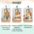 LARTSFRO 4 Pack Bless This Home Swedish Dishcloths for Kitchen, Home Sweet Home, Swedish Dish Cloths for Home, Papaya