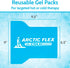 Arctic Flex Gel Replacement Packs – Reusable Gel Ice Packs for Shoulder Ice Brace, Hot and Cold Therapy for Pain