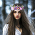 Vivivalue Fairy Floral Crown Woodland Headband, Flower Headpiece Hair Wreath for Women Girls