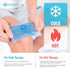ICEWRAPS Hot & Cold Ice Packs - 3 x 5 in. Soft Gel Packs – Reusable for Injuries, Headaches, Joints, Fevers, & More (6