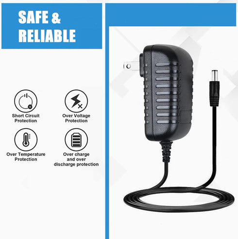 SLLEA AC Adapter Charger for Mangroomer Ultimate Pro Back Shaver, Replacement Power Supply