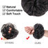MORICA 2PCS Messy Bun Hair Piece, Fake Messy Bun Scrunchies for Thin Hair, Curly Wavy Synthetic Chignon