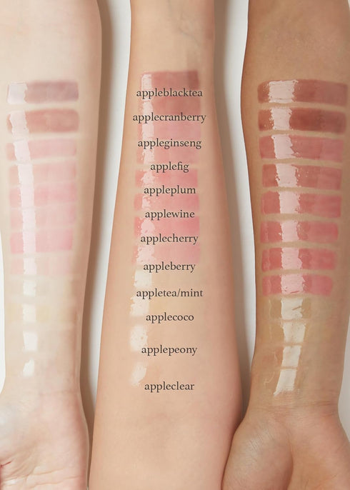 NOONI Korean Lip Oil - Applepeony, Long-Lasting Moisturizing Lip Stain for Dry Lips, Baby Pink Tint