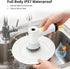 Saertiloki 3000mAh 20W IPX7 6 150-180 Cordless Electric Spin Scrubber, High-Torque Waterproof Cleaning Brush