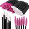 Tbestmax 200 Disposable Mascara Wand Spoolies and Lip Brushes, Lipstick Lipgloss Applicator for Makeup Kits