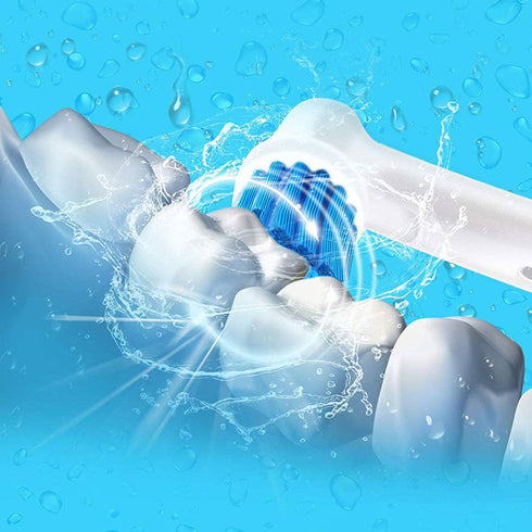 Compatible Sensitive Toothbrush Heads for Braun Oral-B Electric Toothbrush - 4 Pack