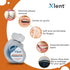 Xlent Pack 2 Expandable Floss Treated Activated Charcoal, Xylitol Natural Plant Based Wax in Cinnamonflavor
