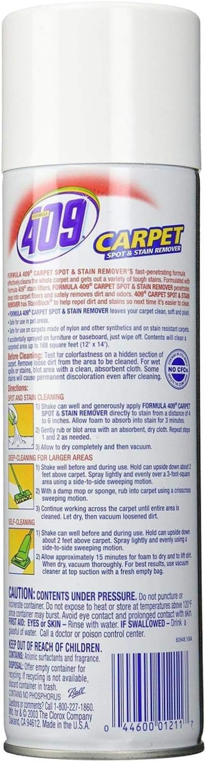 Formula 409 Carpet Cleaner Aerosol - 22 Oz