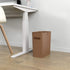 iTouchless SlimGiant 4.2 Gallon Narrow Space Trash Can and File Folder Organizer, 2-Packs, Toffee Brown