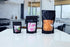 HANSER Smell Proof Odorless Mylar Resealable Foil Pouch Bags with Clear Window, Stand Up Bottom, Airtight, Matte White,