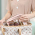 PACKISM TSA Approved Toiletry Bag, 3 Pack Upgrade Color-Edged Clear Makeup Bag for Traveling, Fits Various Storage Needs