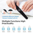 Modelones 8Pcs Nail File and Buffer Set, Professional Double Sided 100/180 Grit Gel Nail File for Acrylic and Natural