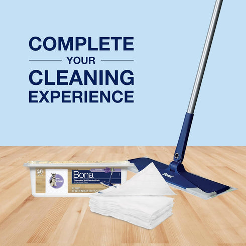 Lavender Scented Disposable Wet Cleaning Pads for Hardwood Floors