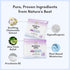 XL Individually Wrapped Nurture Antibacterial Body & Hand Wipes | Alcohol-Free Antiseptic Wet Disinfecting Towelettes