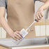 Amazer Bottle Brush Cleaner, Long Flexible Handle Scrub for Water Bottles, Glasswares, 2 Pack.