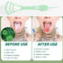 100 Counts Disposable Tongue Scraper with Dental Picks, BPA Free Plastic Tongue Cleaner Scrapers for Fresh Breath