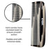 Kent 12T Wide Tooth Comb, Handmade Detangling Comb for Thick Curly Wavy Hair, Grooming Tool for Hair and Beard