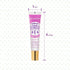 Ruby Kisses Broadway Vita-Lip Clear Lip Gloss, Ultra-Hydrating Formula with Multi-Vitamin Oils, 6 Pack