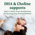 MegaFood Baby & Me 2 Prenatal DHA & Choline - Plant-Based Liquid DHA and Choline for Baby's Development - Vegan - 60