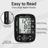 Automatic Blood Pressure Machine - Upper Arm Digital Pulse Monitor with Large LCD Display