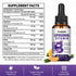 Liposomal Vitamin B Complex Liquid Sublingual B Complex Vitamins Supplement for Women Men Improved Absorption Methylated B12,B1, B2, B3, B5, B6,Folate,Biotin for Energy & Immune Support-2.0 oz