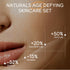 Skincare Set Gifts for Teen Girls - Vitamin C Travel Size Skin Care Set, Includes Face Serum, Eye Cream, Face Cream