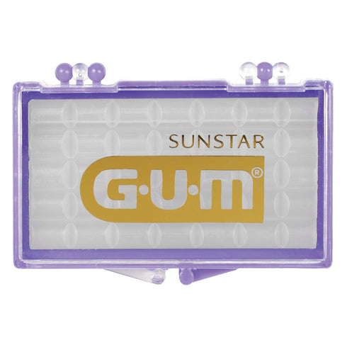 GUM Orthodontic Wax with Vitamin E and Aloe Vera (Pack of 6)