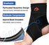 2PCS Adjustable Compression Ankle Brace for Men & Women, Breathable Support for Protection