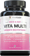 VITA Multi Multivitamin for Women - Daily Multi-Vitamin Supplement with DIM, Iodine, Ashwagandha | Supports Youthful
