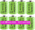 1.2V 1/3 AAA 200mAh NiMH Rechargeable Batteries for Solar Art Light, Headlamp, Toys, Gas Cooker