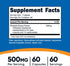 Nutricost Rhodiola Rosea 500mg, 60 Vegetarian Capsules - Gluten Free and Non-GMO Rhodiola Rosea Supplement