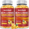 2 Pack Vegan 80MG Iron Supplement Gummies for Women & Men - Vitamin A, C, B for Adults & Kids - Blood Builder & Energy