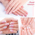 krofaue Nail Dip Container, Dipping Powder Tray for French Nail Smile Line Molding, Fashion Nail Tool