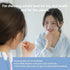 Set 3 Reseio Eco Toothbrush with Replaceable HeadsSoft BristlesPlastic-FreeBPA-FreeSustainable Oral CareTravel Pouch