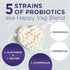 Probiotics for Women's Digestive Health, 50 Billion CFU, 60 Capsules for Feminine Health