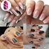TailaiMei 1752 Pieces French Manicure Nail Art Stickers, Self-Adhesive Nail Tips Guides for DIY Decoration