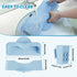 Silicone Portable Hair Wash Station for Kids, Hair Washing Basin with Rinse Cup for Children, Toddlers and Teens on