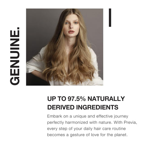 PREVIA Anti Frizz Leave-In Creme - 3.38 oz Styling Cream for Frizzy Hair with Apricot Extract
