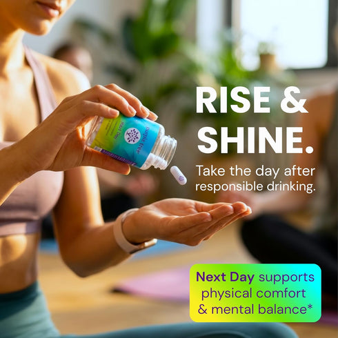 KSM-66, 30 purple tree Next Day Post-Drink Morning Wellness Supplement for Balance, Restore & Replenishment |
