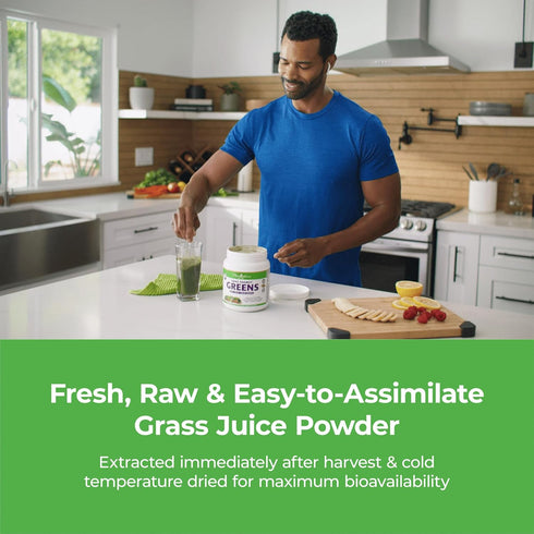 Paradise ORAC Energy Greens Powder Extract, 60 Servings - Super Antioxidants, Probiotics for Gut Health & Digestion