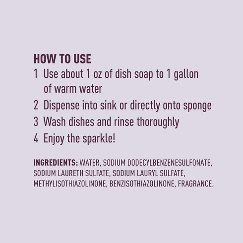 Presto! Dish Soap, Lavender Scent, 30 fl oz, Pack of 2 – Amazon Brand