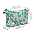 WANDF Cosmetic Bag for Women, Small Mini Makeup Organizer Pouch, Water Resistant Gift (Sloths)