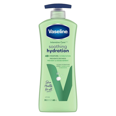 Vaseline Intensive Care Body Lotion for Dry Skin, 20.3 oz