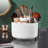 Makeup Brush Holder Organizer, 360° Rotating Cup for Cosmetics, Nail Polish, Bathroom Vanity Desktop Organizer