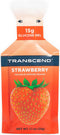 Transcend Foods Strawberry Gel | Fast-Acting Carb Gel, Pack of 10
